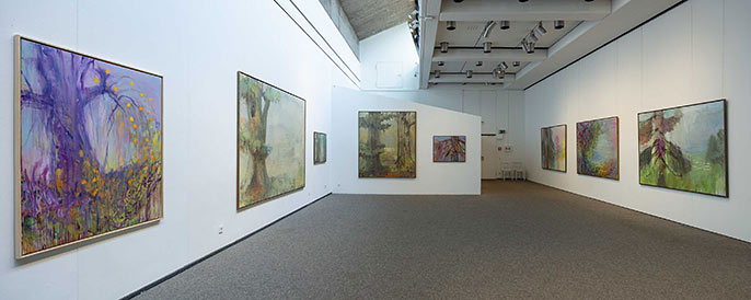 Malerei und Zeichnung von Bernhard Walz