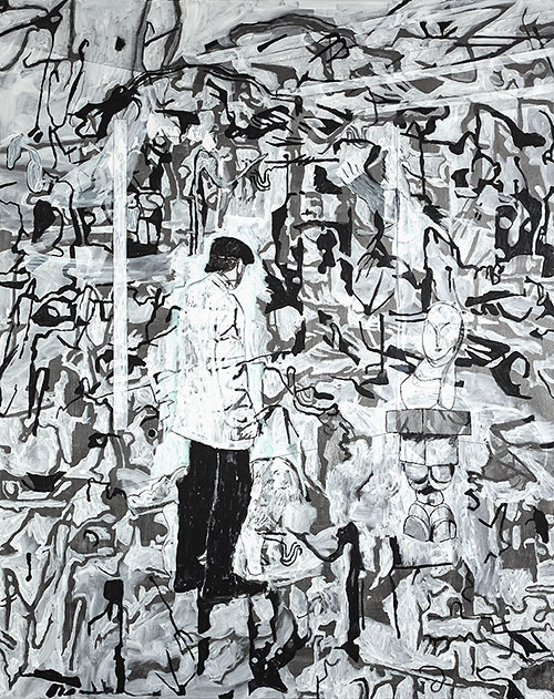 Présence - Malerei und Zeichnungen